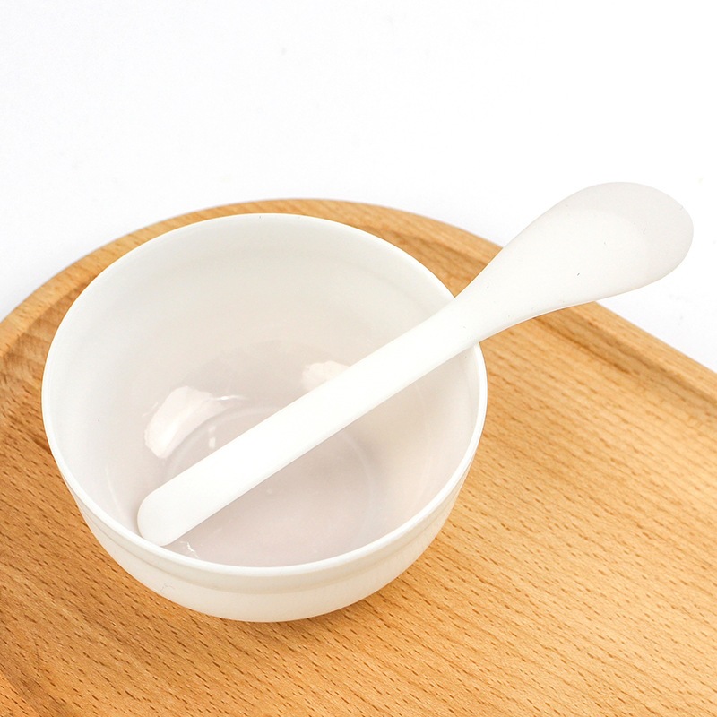 Herramientas de máscara facial 3 # máscara facial bowl varilla de máscara de maquillaje bowl de plástico varilla de plástico cuchilla de raspador de belleza