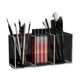 Eyebrow Pen Lipstick Storage Rack Multifunctional Student Desk Pen Storage Box Simple Transparent Cosmetic Brush Storage Box
