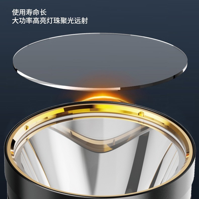 メーカーの国境を越えた充電式ポータブルランプ、強力なライト、ハイパワーLED照明、ランタン、ポータブルランプ、非常灯、懐中電灯|undefined