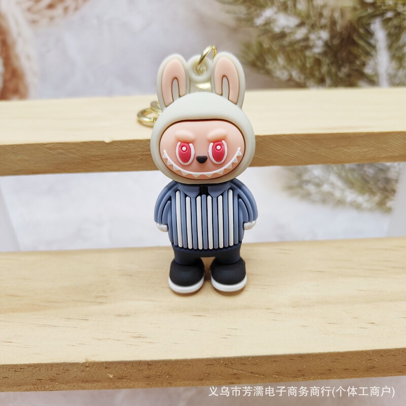 クロスボーダー漫画かわいいラブブキーホルダーブラインドボックス子供のギフト小さなペンダントラブブブラインドボックス人形卸売|undefined