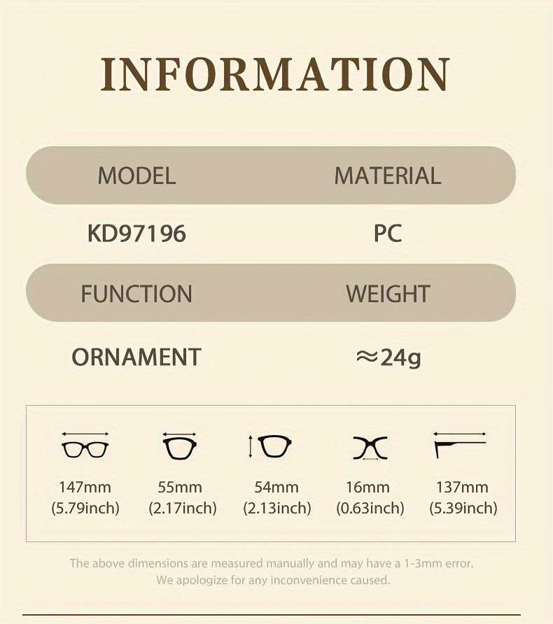 Blue Light Blocking Glasses For Women Oversized Square Frame_voghion.com