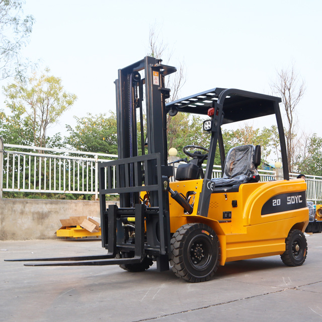 四轮电动叉车2吨1吨小型3吨1.5吨液压搬运装卸升降堆高新能源叉车