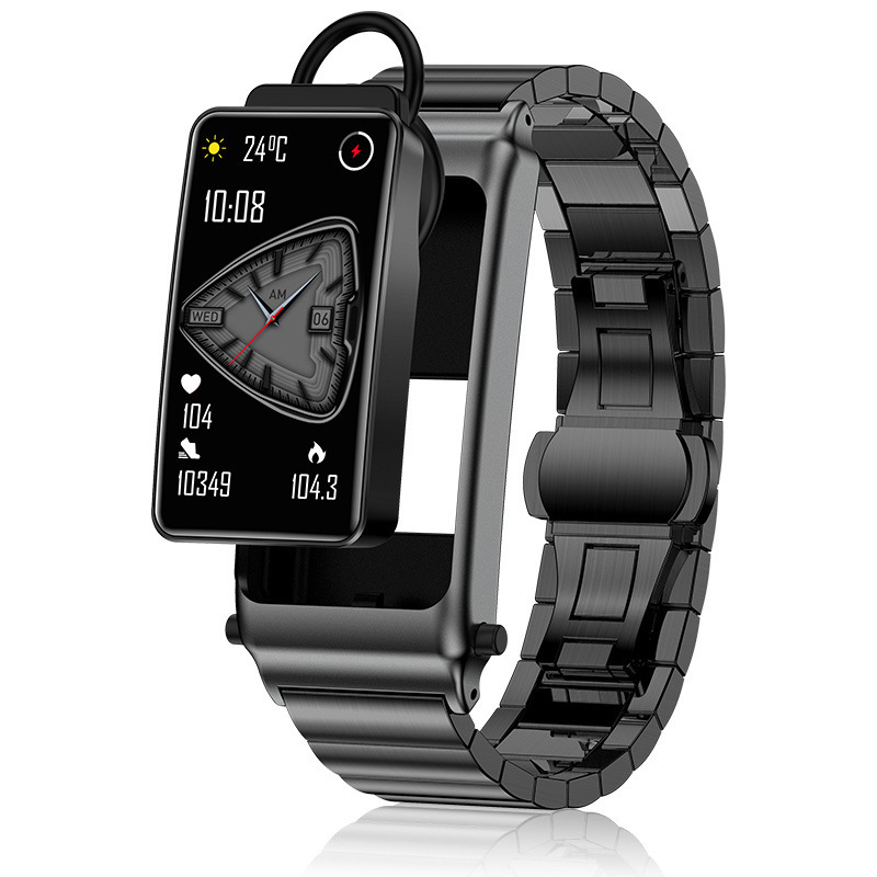 2025 スマートウォッチフルタッチスクリーンブレスレットアップグレードされた大画面 Bluetooth ヘッドセットスマートウォッチツーインワン血糖|undefined