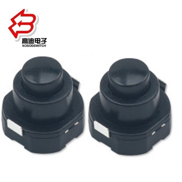 批发按压圆形按键开关 迷你 圆形自锁开关ONOFF 圆形按压按键开关