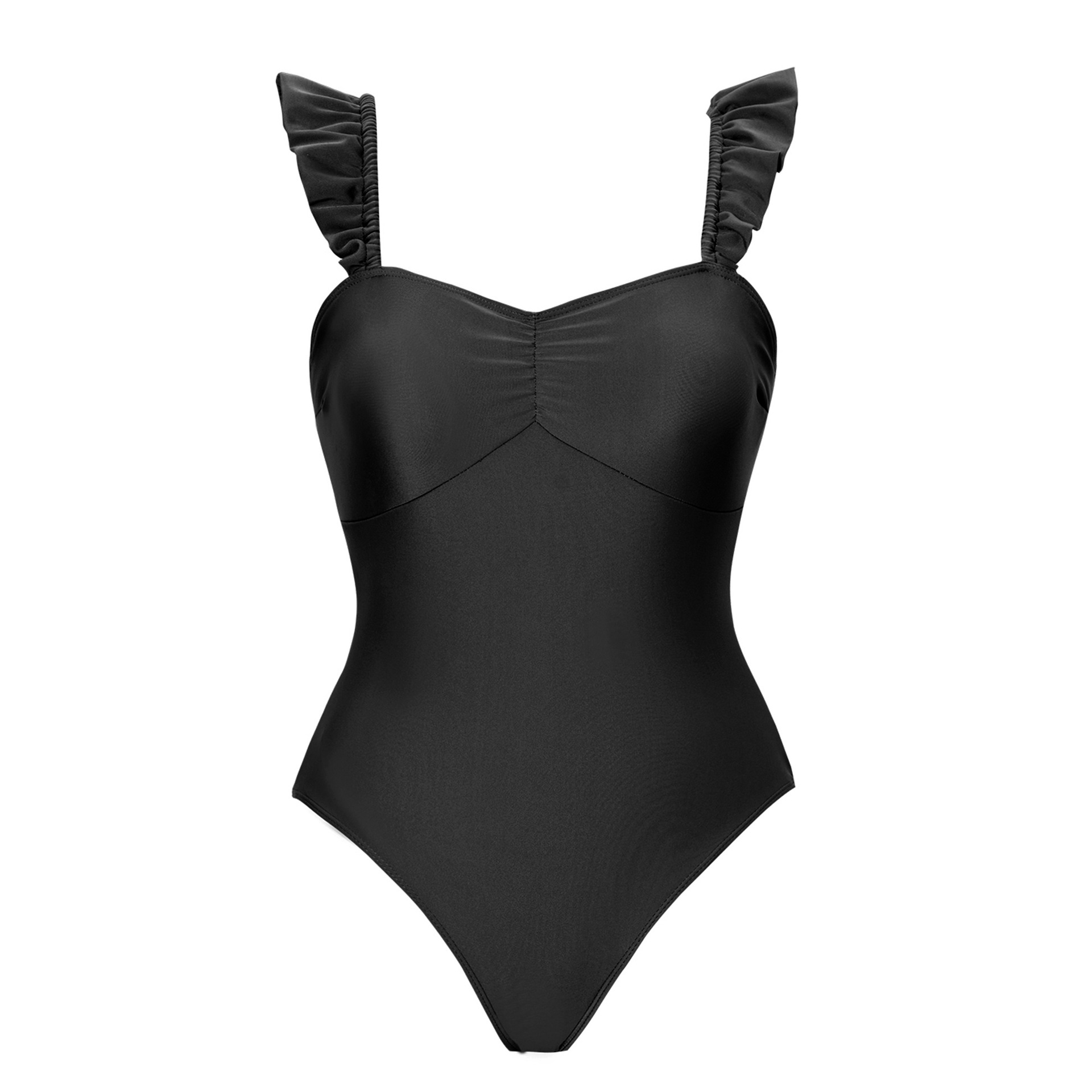 Y327 검은색 수영복