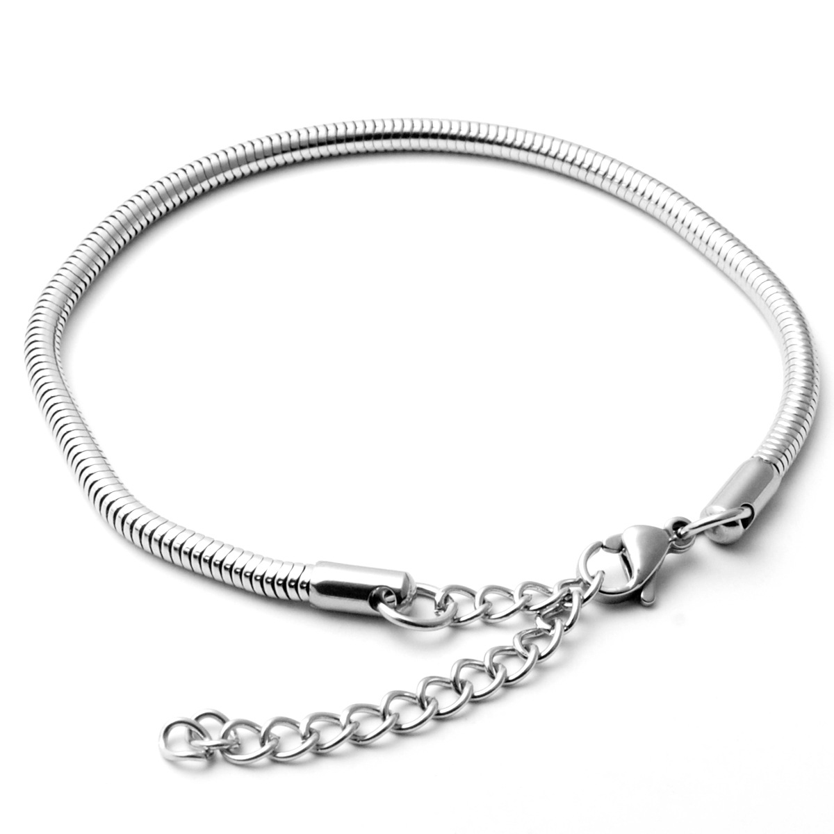 Retro Geometric Stainless Steel Polishing Bracelets 1 Piece