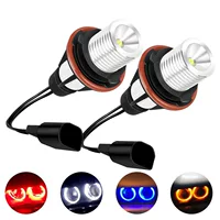 Для BMW Angel Eyes 5W E39 E60 Angel Eyes Противотуманные фары BMW светодиодные фары Дневные ходовые огни с декодированием