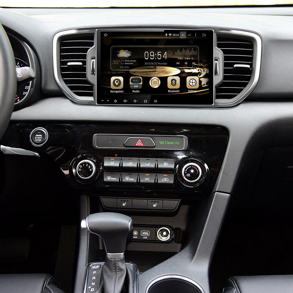 起亚狮跑 2016- 专用超清大屏安卓导航智能语音控制蓝牙电话收音