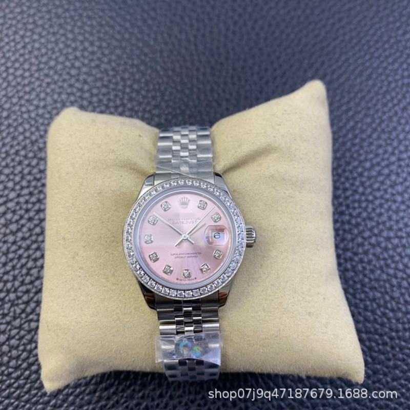 Laojia Diary Business Oyster Perpetual Fully Automatic Mechanical 2836 Candy Color 28mm Men and Women Couple Watch