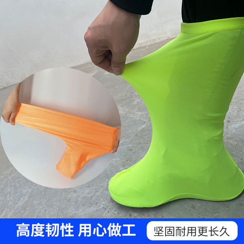 New anti-sand desert shoe covers, tall high-elastic sand socks for sand play, anti-dust outdoor trekking team building activities for children