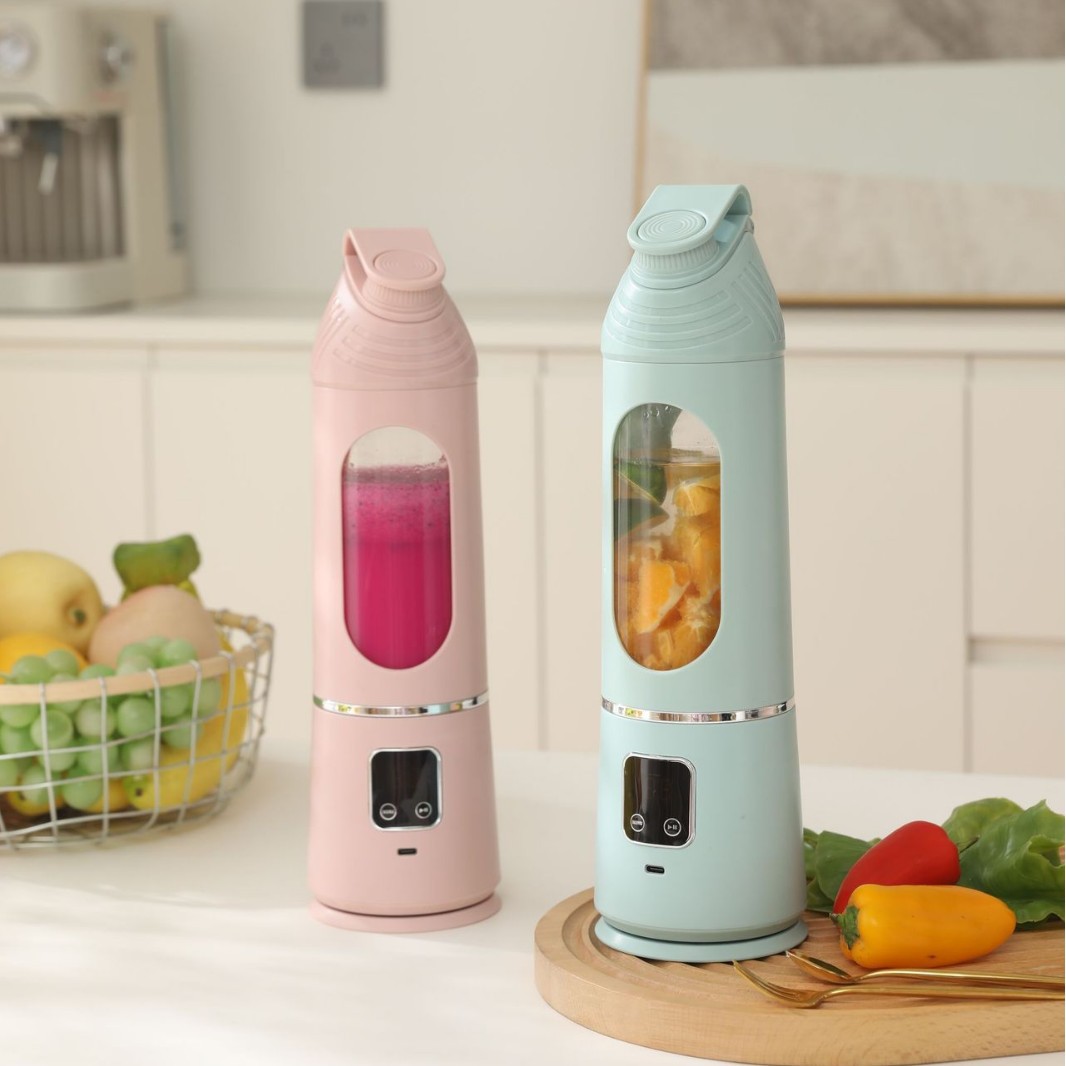 New High-Looking Smart Crushing Juice Cup Household Small Juicer Rechargeable Portable Juice Machine Outdoor