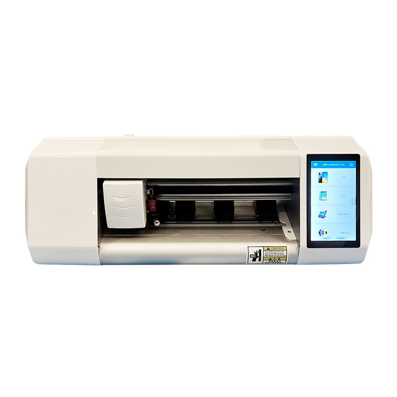 Fabricante de origen Máquina cortadora de película para teléfono móvil automática inteligente Película de coagulación a prueba de explosiones Máquina cortadora de película de color detrás de la red neta