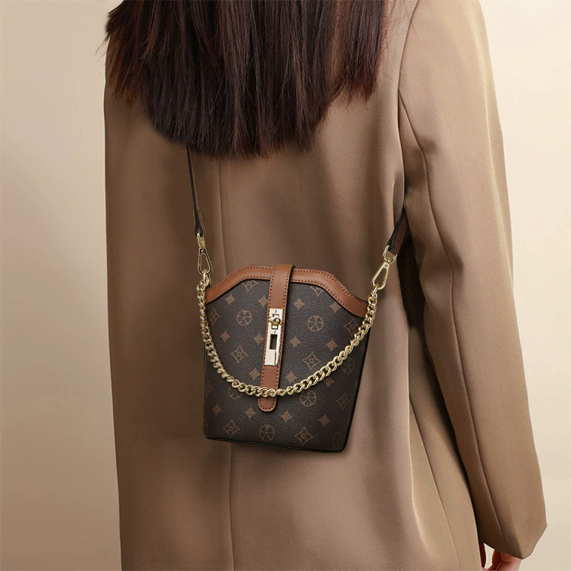 Сумки, новинка 2025, женские сумки, модная сумка-ведро через плечо, летняя легкая роскошная сумка высокого класса