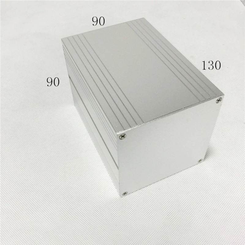 130*90*90金属机箱壳体 DIY功放耳放铝各级外壳 gps屏蔽铝盒