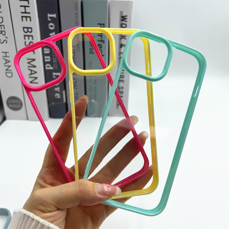 30g Weight iPhone Applicable Brands Phone Cases Classification PC Material Solid Color Pattern Cute, Simple Style Style PC Solid Color Cute Simple Style Phone Cases Phone Accessories 2