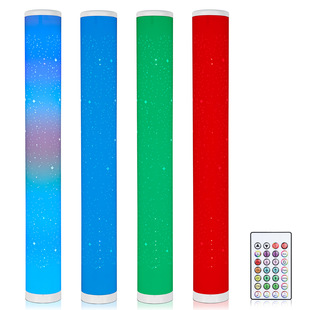Cross-border modern PP material intelligent control button indoor RGB color-changing magic floor lamp atmosphere corner lamp