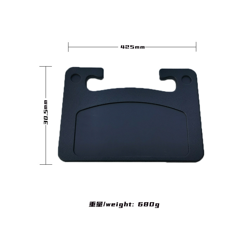 Qili Herramientas de película para automóvil Mesa de mesa pequeña para automóvil Mesa de comedor multifuncional para automóvil Tarjeta de plástico Bandeja de automóvil