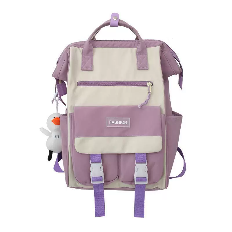 Handheld backpack, capacious laptop, brand shoulder bag for elementary school students, Korean style