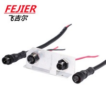 m12�Դ���� 2о��˽��^�B���� 2pin���m���� IP67��ˮ�B����