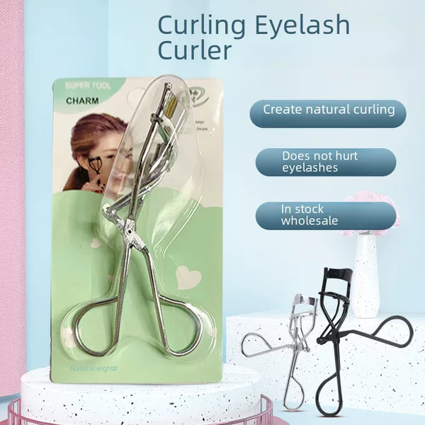 Eyelash Curler Wide-Angle Edge Comb Side Clip Beauty Curling False Eyelashes Auxiliary Tool Curling Natural Eyebrow Curler Natural