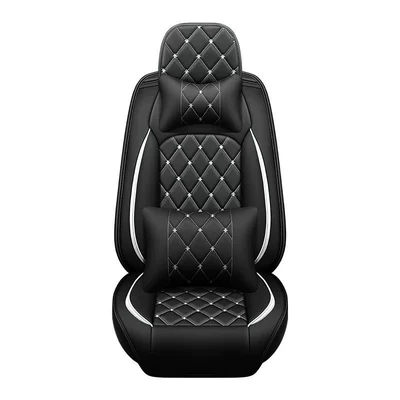supports a generation of hair | Four Seasons Pad - black-and-white-single-seat-luxury-general