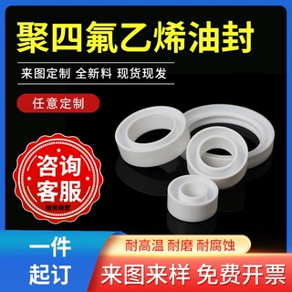 四氟骨架油封耐腐蚀轴承油封弹簧密封圈耐高温tc骨架油封定制加工