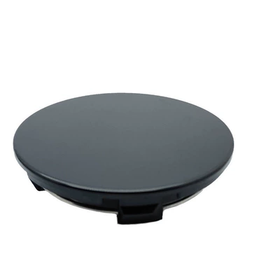 70mm, Flat Wheel Cover, Black | Hub cover