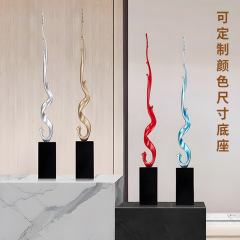 軽くて豪華なイタリアの縦型高彫刻装飾品、玄関テレビキャビネット、壁の装飾品、オフィスの新築祝いのギフト、良い意味を持っています。