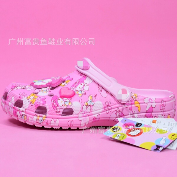 Crocs-style slippers