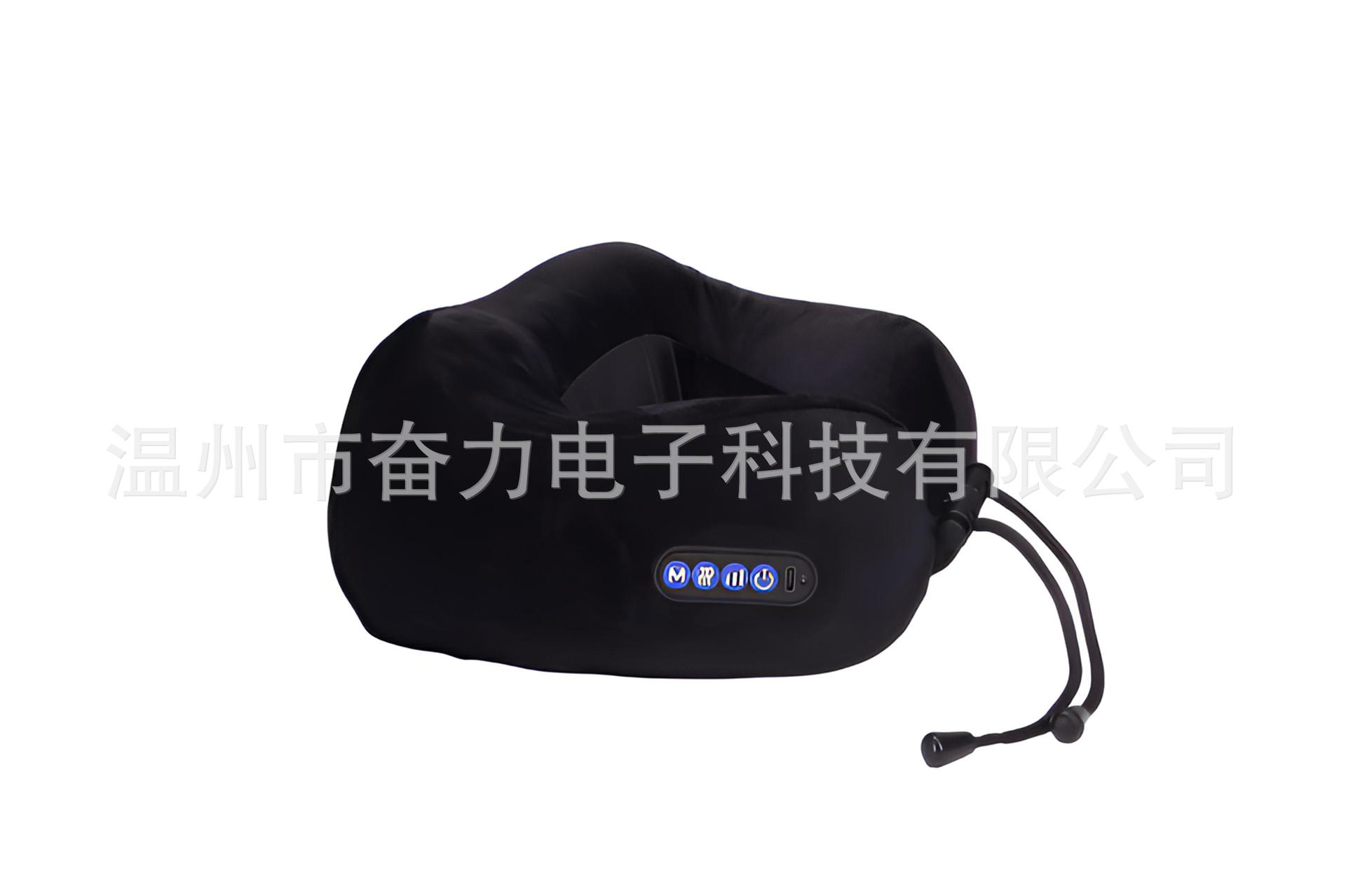 En FORMA DE U almohada de masaje multifuncional hogar cervical masajeador memoria espuma coche almohada portátil en forma de U almohada al por mayor