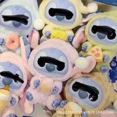 抖音と小紅書で話題のスティッチ、寝ている間でも一口食べたい！エナメル製のぬいぐるみスティッチのブラインドボックスフィギュア