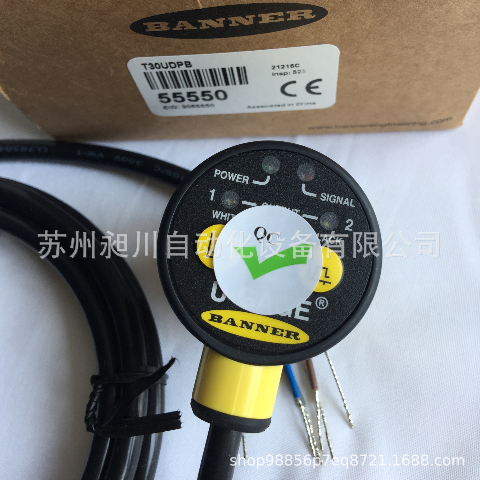 现货BANNER超声波传感器T30UDPB 双PNP美国邦纳全新原装正品 详询