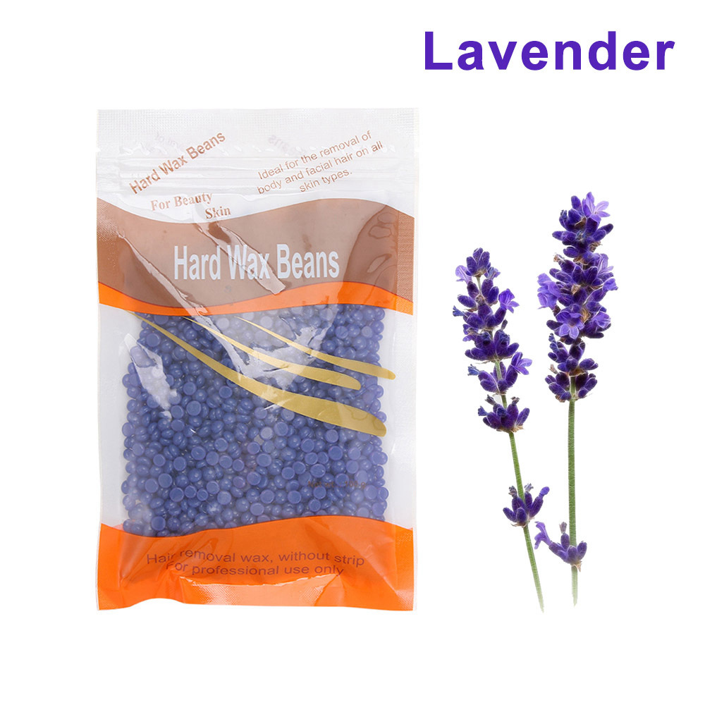 Cera de frijol cera de depilación cera de frijol cera dura nariz pelo cera de abejas sin papel cera sólida terapia frijol 100g cera dura transfronteriza frijol