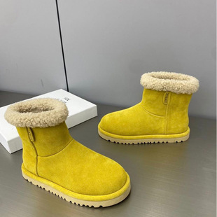 �nϵë���ǹ�ɫѩ��ѥŮ2025�����¿���ޱ�ů�@�_С�ٴ����e��Ь