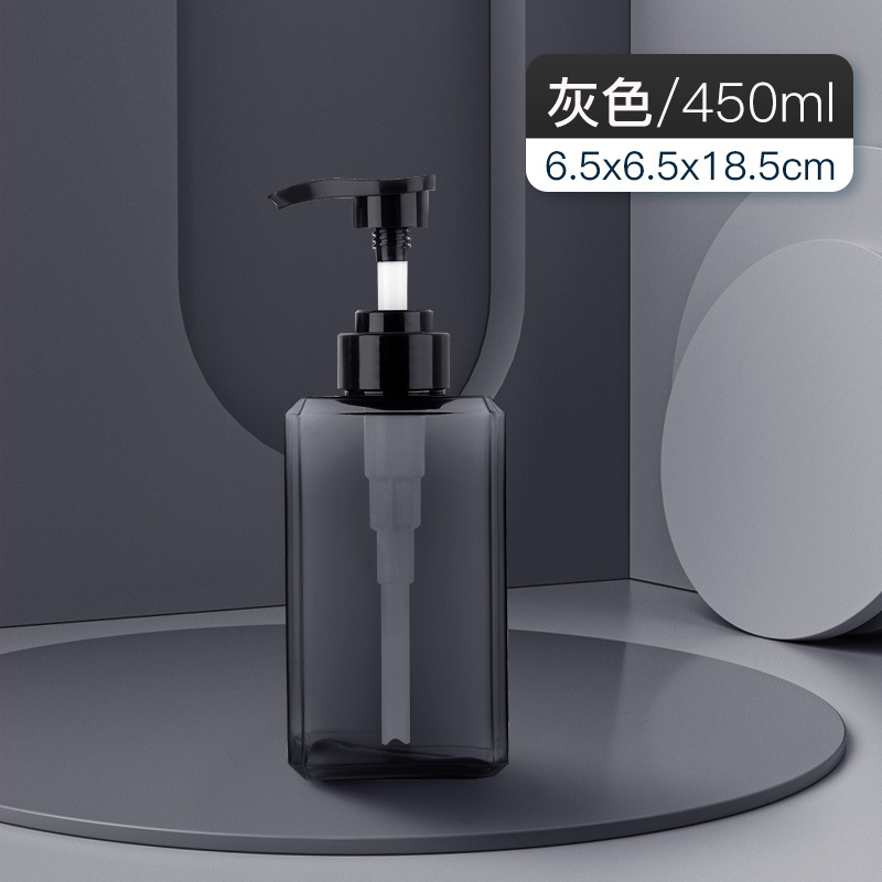 プッシュ式分注ボトル入浴剤シャンプー手洗い液分注小瓶空瓶携帯型乳液収納瓶|undefined