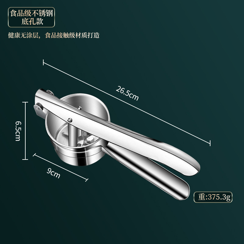 Expresor de jugo manual de acero inoxidable transfronterizo extrusor de jugo de sandía de limón extrusor de agua extrusor de jugo de limón desmontable