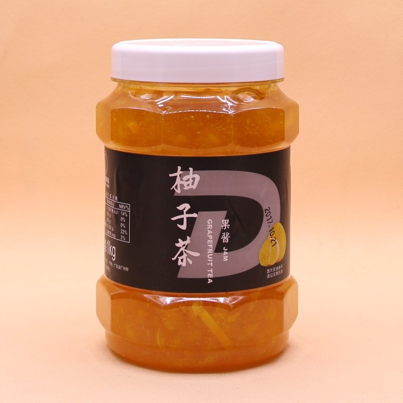 大拇指蜂蜜柚子茶奶茶店原料水果茶 冲饮泡水喝的饮品峰蜜茶酱1kg