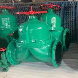 G41J-16C水泥浆管道用手动法兰衬胶隔膜阀图片