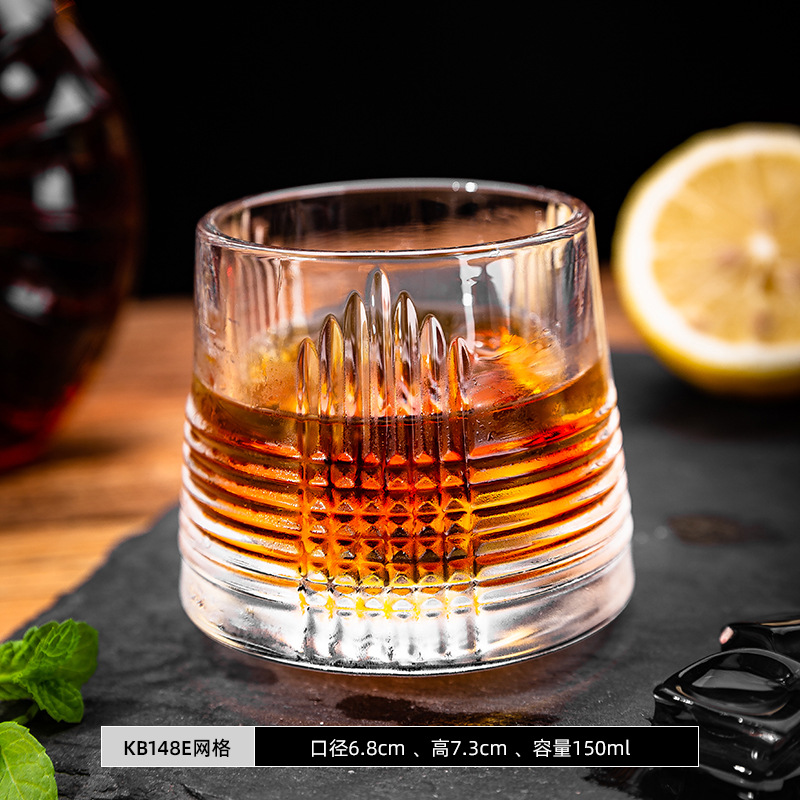 Rotating grid wine glass (1 piece)