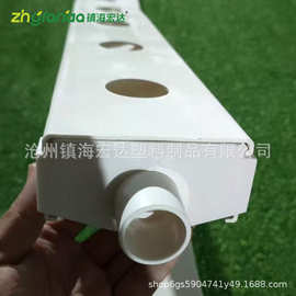 PVC水培种植槽水培管阳台种菜PVC水培管道无土栽培蔬菜种植方管