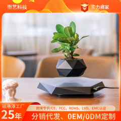 ホット販売爆発的な浮遊大理石鉢植え磁気浮上鉢植えクリエイティブ植木鉢盆栽植物装飾品家の装飾