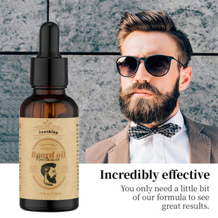 KORMESIC Full English Beard Oil Beard Oil Men's Skin Care Gentle Cross-border Foreign Trade in stock Wholesale