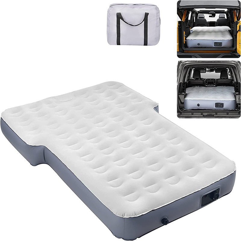 Factory Customized Suv Model Mattress, Air Cushion Flocking for Truck, Car Bed, Car Compartment Inflatable Bed Wholesale