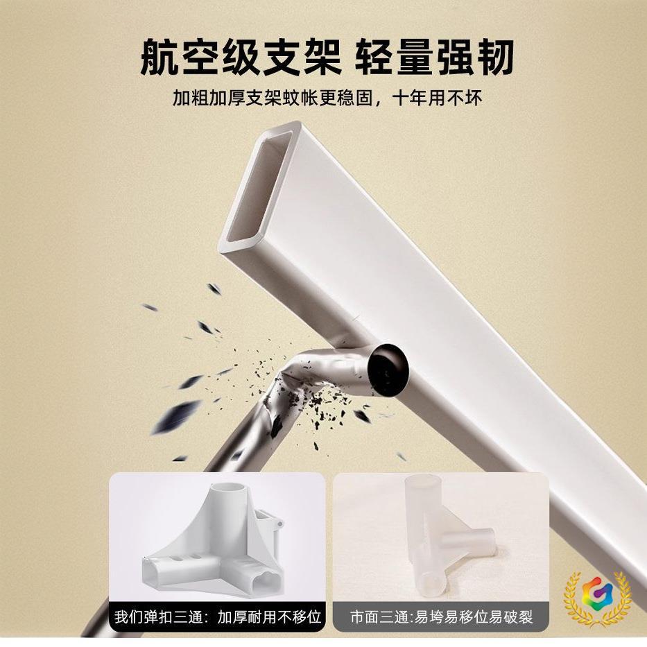 ✅ New Anti-Fall Mosquito Net 2025 Model for Home Bedroom, Prevents Babies and Children from Falling Out of Bed, Full Bottom Cover Type Bed Rail Pattern