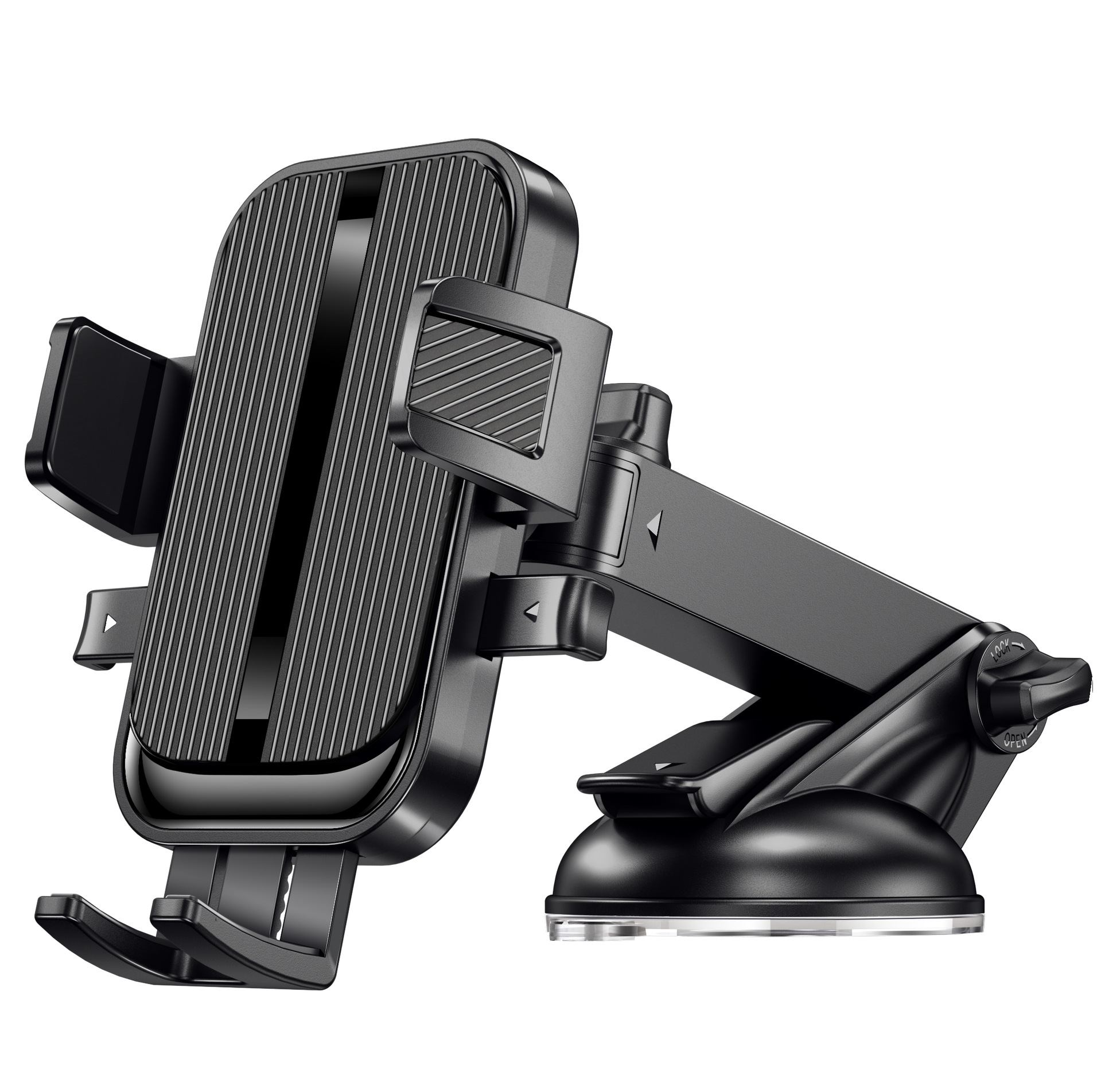 无 2024 Car Phone Holder Silicone Suction Cup Telescopic Rod (Car phone holder) - a143-suction-cup-style