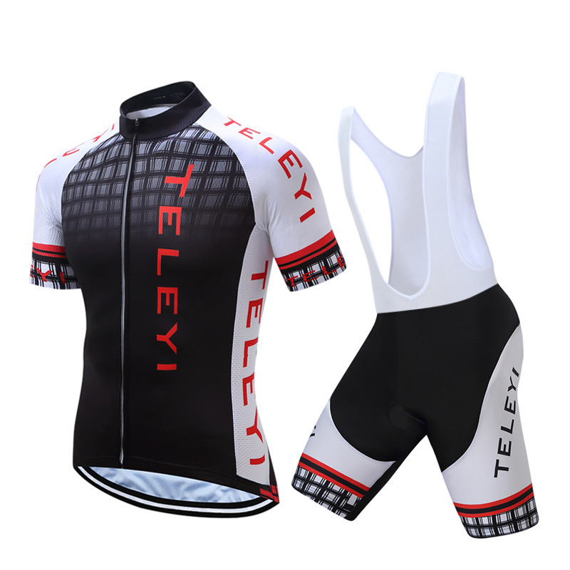 TELEYI cycling jersey suit hot selling cycling jersey bicycle racing clothing short sleeve cycling jersey M2