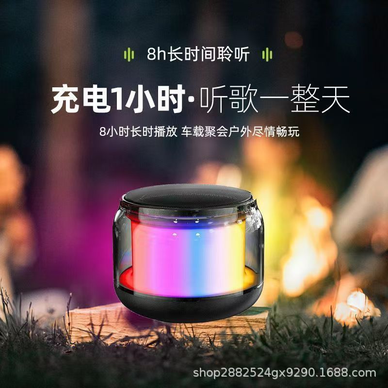 S100 小型スチールキャノン Bluetooth スピーカー ワイヤレス サブウーファー オーディオ 小型デスクトップ 高品質 ミニ ホーム 高価値|undefined