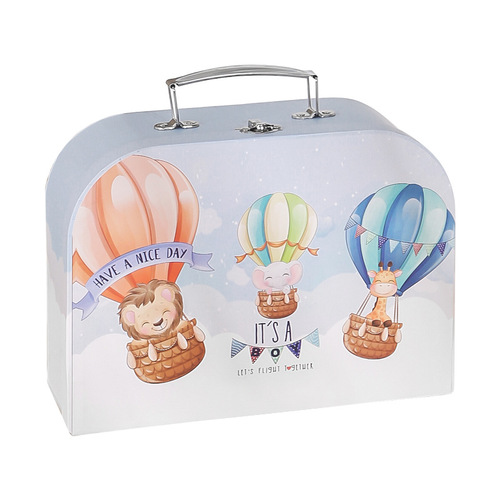 Children's DIY Hand-painted Tote Box Gift Box Kindergarten Educational Toy Stationery Big Gift Box Empty Box