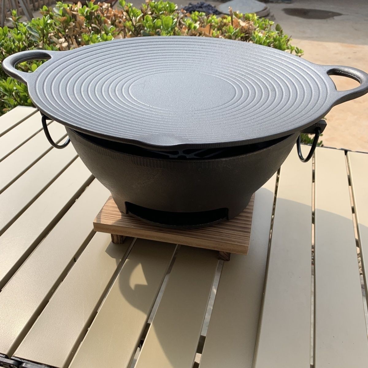 围炉煮茶室内家用烤火炉盆炭炉子烤肉木炭烧烤炉煮茶套装器具全套