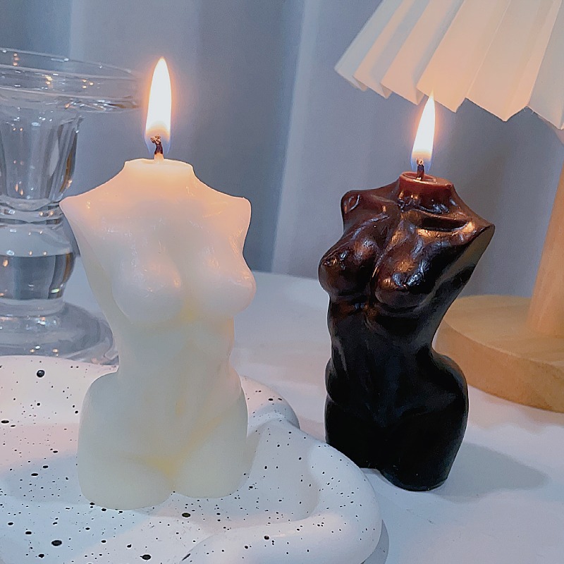 S-Shaped Women's Body Scented Candles: Cross-Border European & American Bestseller—Stylish Female Figure Decorations with Body-Scented Wax.